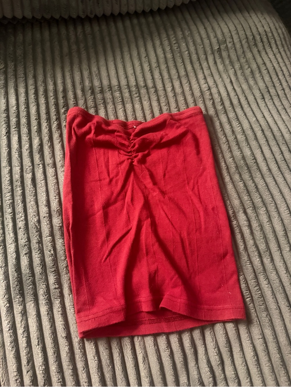 Red Tube Top